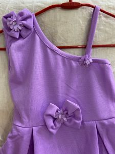 Cute Purple Party Dress