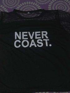 Never Coast Graphic Tee