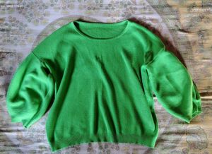 Cute Green Pullover Sweater