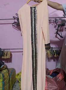 arab african abaya muslim Elegant Peach Ethnic Gow