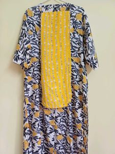 Floral Print Women's Kurta Set