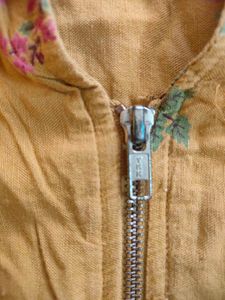 Yellow Embroidered Dress