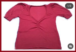 Maroon Top