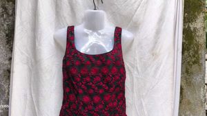 59259. Floral Lace Tank Top