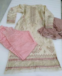 Organza Partywear Suit