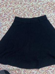 Black A-Line Skirt