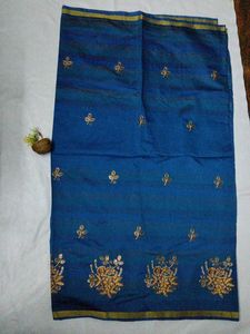 Blue Saree