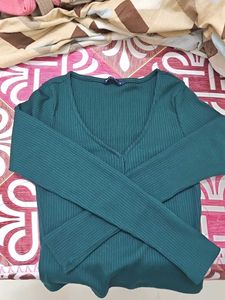 Mast And Harbour Green Top