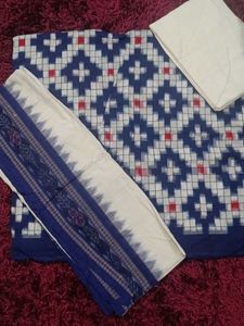 Sambalpuri pasapali Cotton Dress Material