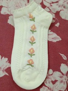 Floral Ankle Socks