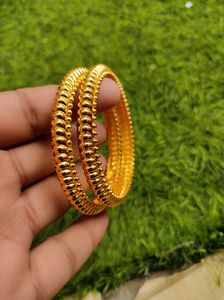 Gold Plated Bangle Set