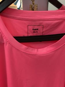 Pink Nylon T-Shirt