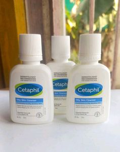 Cetaphil Oily Skin Cleanser 25ml × 3