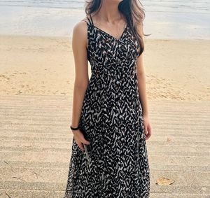 Long Printed Maxi Dress