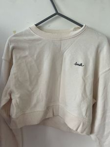 Cute h&amp;m &#39;Smile&#39; Sweatshirt