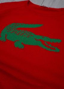 Lacoste Red Sweater