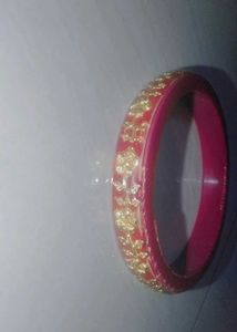 Floral Bangle Bracelet
