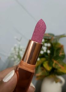 Sparkly Pink Lipstick