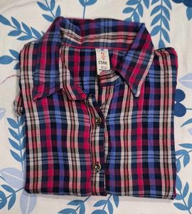 Checked Flannel Shirt