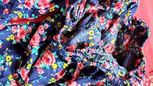 Floral Print Skirt