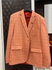 Peach Color Party Wear Blazer