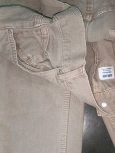 Vintage Tan Beige  Denim Jeans