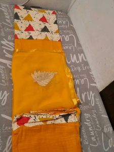 Mustard Yellow Cotton Suit