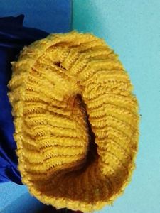 Handmade💛Knitted Yellow Beanie