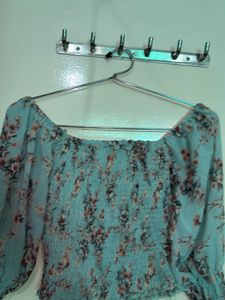 Flora Top For Daily And Party