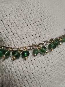 Green Beaded Bracelet