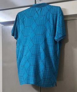 Blue Patterned Shirt