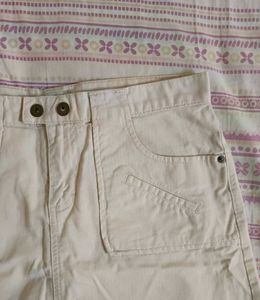 Beige Calvin Klein skirt