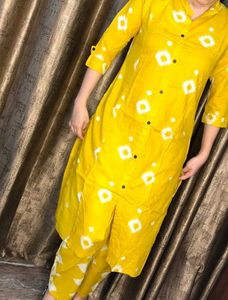 Yellow Coord Set