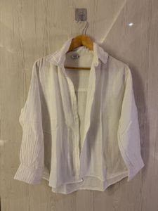 White Linen Co-ord Set
