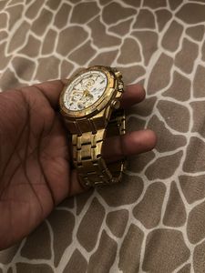 Edifice Gold Watch