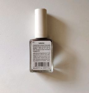 Miniso Black Matte Nail Polish