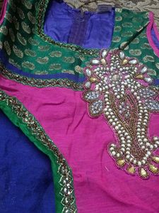 Kids Anarkali Designer Ethnic Suit