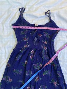 Home wear Floral Print Dress Bust 32-36