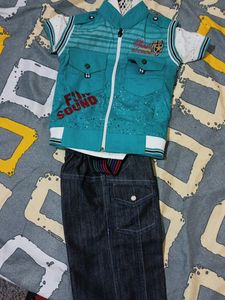 Baby Boy Party Wear 3 Piece Suit Size 20