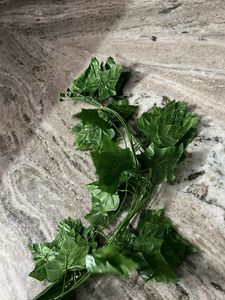 Artifical Garland For Decoration Green Leaves