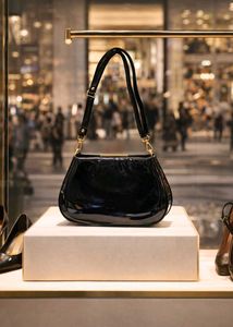 Elegant Black Shoulder Bag