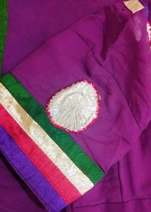 💜Georgette Saree