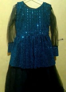 Amazing Gawn With Glitter Koti