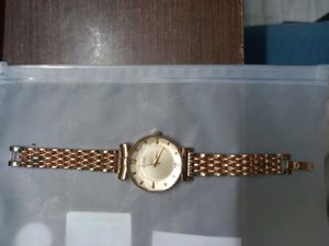 Watch With Golden Chain
