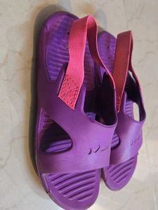 Purple And Pink Slide ons (LIKE NEW) 💜🩷