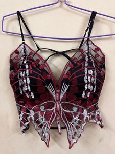 Butterfly Bralette Top