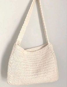 °❀⋆࿔*:･Crochet Hibiscus Tote°❀⋆࿔*:･