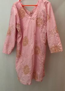 pink Color kurta good condition