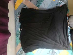 Black And Grey Water Proof Workout Tshirt