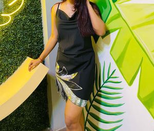 Elegant Black Party Dress